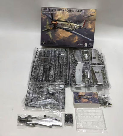 Border BF-015 P-51D Mustang Full Interior 1/35 Fighter Model Kit