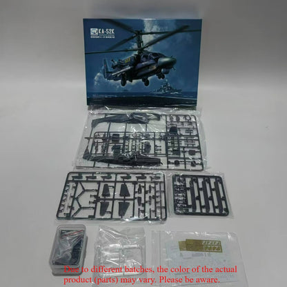 DREAM MODEL DM720032 1/72 Russian KA-52K Carrier-Based Helicopter Assembly Model