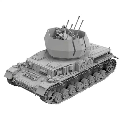 Flyhawk FH3030 1/72 German Flakpanzer IV Wirbelwind Tank Model Kit