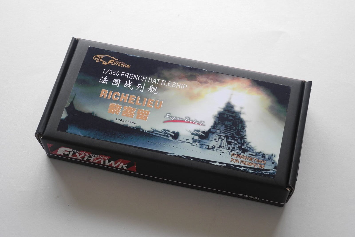 Flyhawk 350019 French Richelieu upgrade kits for Trumpeter 1/350
