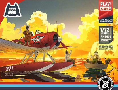 Flyhawk FH3606 1/72 SBD‑T Seaplane Transport Model Kit & The Brave Transport Squad