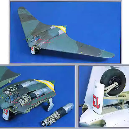 German Air Force Horten Ho 229A-1 Flying Wing 1/48 Airplane Model Kit | DRAGON 5505 