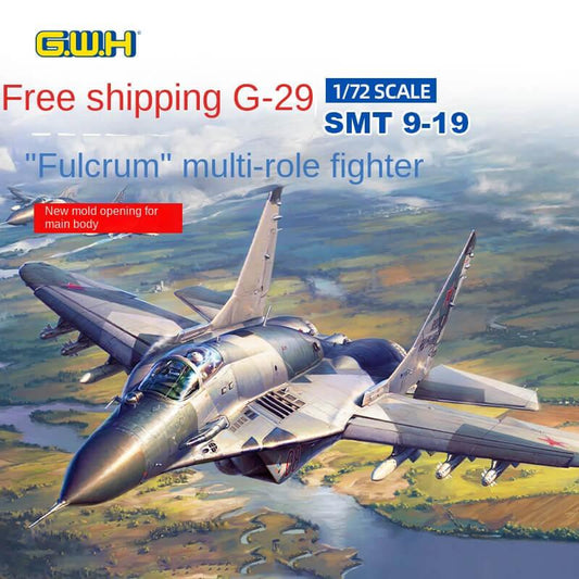 GreatWall Hobby L7214 1/72 MIG-29 SMT FULCRUM 9-19 Airplane MODEL KIT - ModelHives