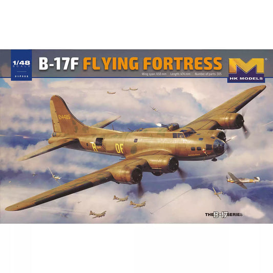 HK Model 01F002 1/48 B-17F Flying Fortress Aircarft (Plastic model)