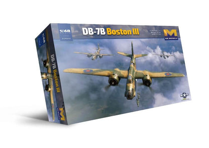 HK Model released 01F015 1/48 DB-7B Boston III Type A Medium Bomber Aircraft Model Kit