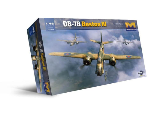 HK Model released 01F015 1/48 DB-7B Boston III Type A Medium Bomber Aircraft Model Kit