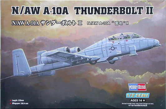 Hobbyboss 1/72 80267 N/AW A-10A Thunderbolt II aircraft model kit