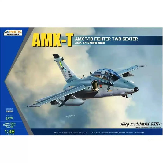 KINETIC K48027 1/48 AMX-T /1B FIGHTER TWO-SEATER MODEL KIT