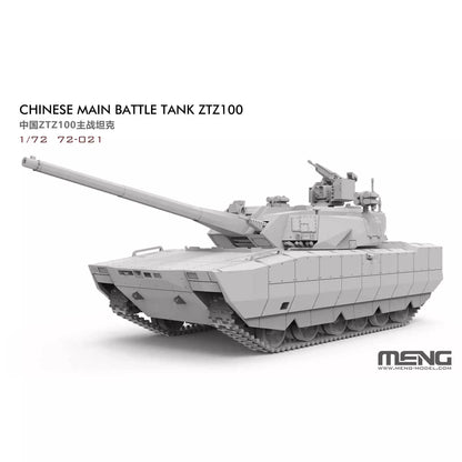 MENG 72-021 1/72 PLA Main Battle Tank ZTZ100 Tank Model Kit