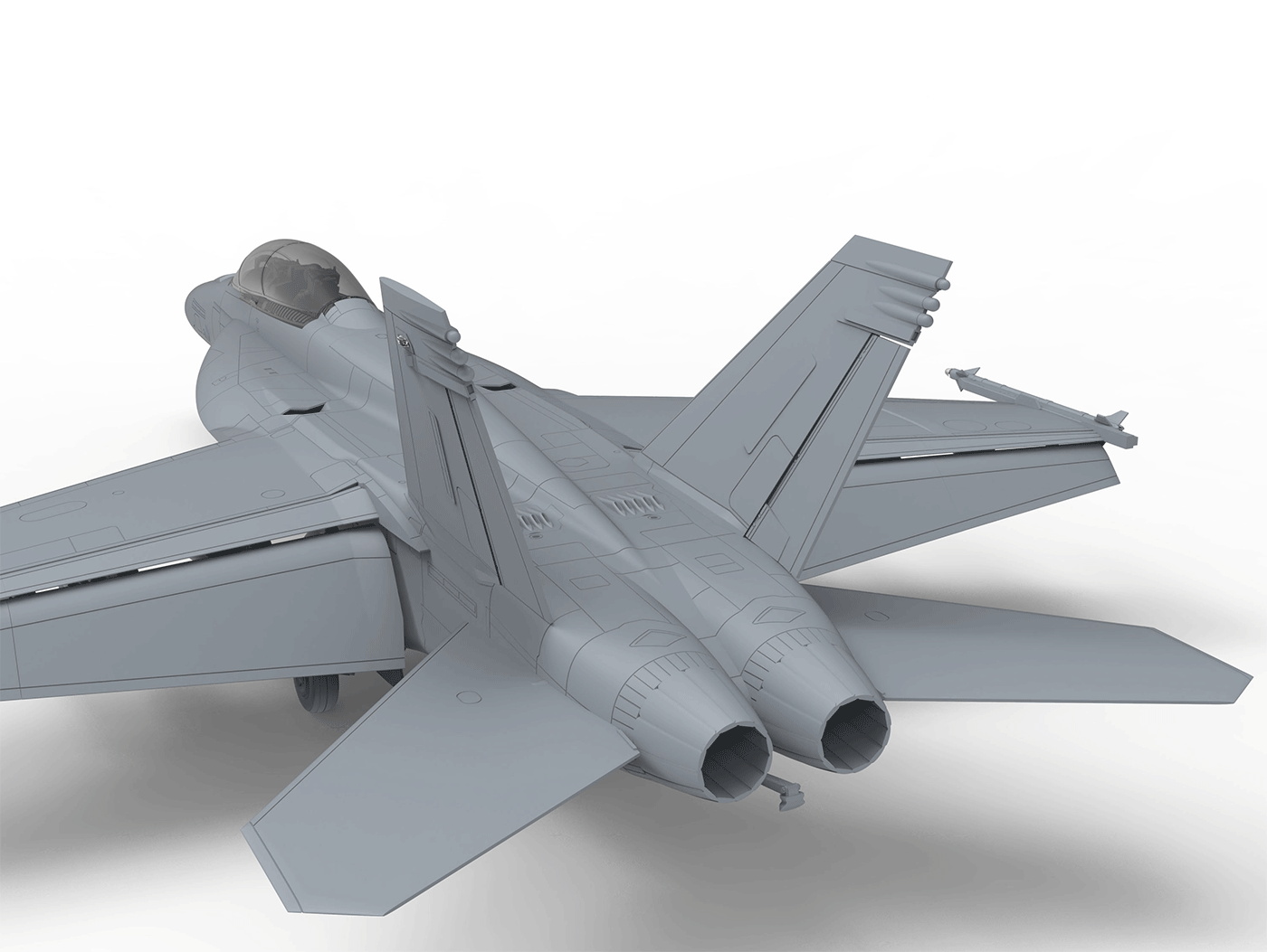 MENG LS-013 F/A-18F SUPER HORNET 1/48 Aircraft Model Kit - ModelHives