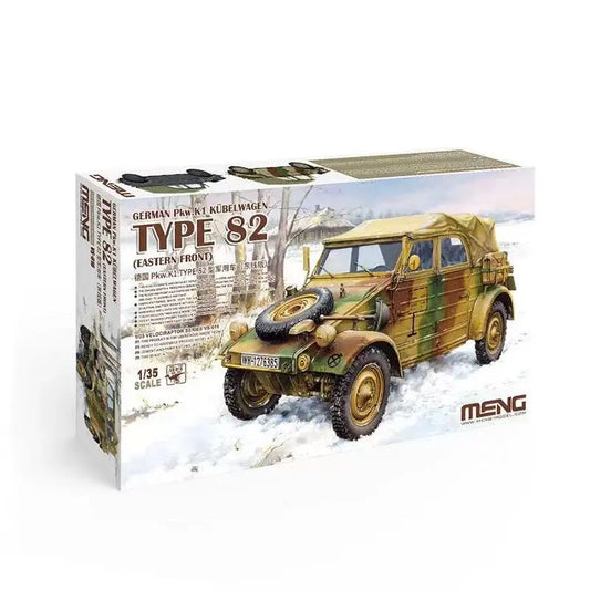 Meng Model VS-016 1/35 Germany Pkw.K1 Type 82 Kübelwagen (Eastern Front) Jeep Car Assemble Plastic Model Kit