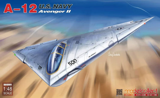 Modelcollect 48001 1/48 US McDonnell Douglas A-12 Avenger II Aircraft Model Kit