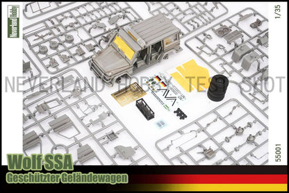 Neverland Hobby 55001 1/35 "WOLF" SSA Armored Car Kit