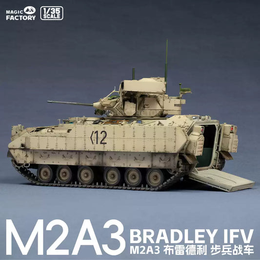 MAGIC FACTORY 2015 1/35 M2A3 Bradley IFV Tank Model Kit