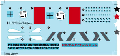 Explore this Germany Bismarck Battleship Model Kit 1941 | Trumpeter 05711 1/700