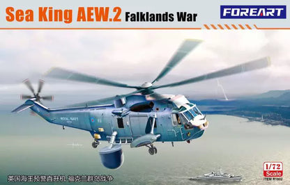 FOREART R1902 1/72 Sea King AEW.2 Helicopter Model Kit