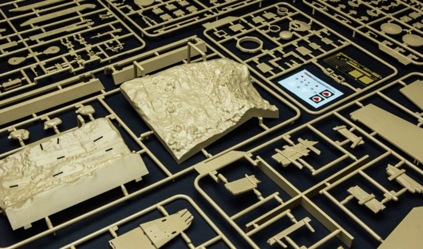 Meng Model 1/35 TS-011 French FT-17 Light Tank (Riveted Turret) Model Kit