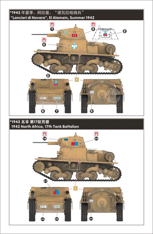 Italian L6/40  1/35 Tank Model Kit | Heavy Hobby & Lanmo MM35009