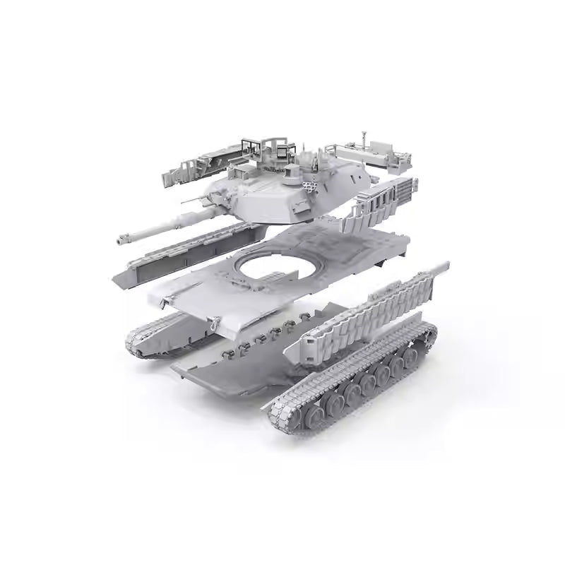 MENG 72-003 1/72 U.S. MBT M1A2 SEP Abrams TUSK II Tank Model Kit