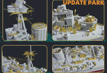 Flyhawk 350098 1/350 HMS Hood Upgrade Kit for Trumpeter top quality