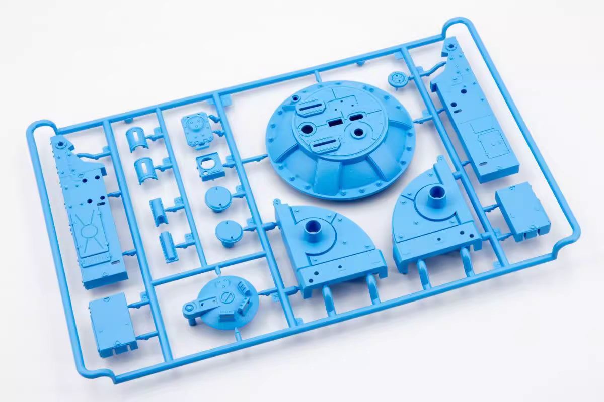Discover the RPG 35029 1/35 Allied Laser Tank model kit! Featuring movable tracks and glue-free, pre-colored design for easy assembly.
