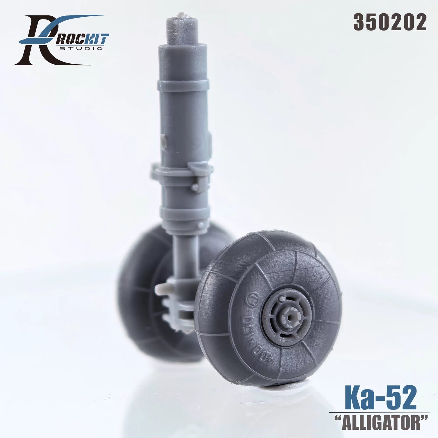 ROCKIT 350202 1/35 Ka-52 Weighted Wheels 3D Printed Parts（For Trumpeter 05119 ）