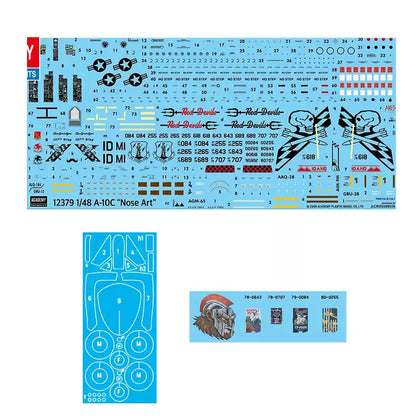 Academy AC12379 1/48 A-10C Thunderbolt II "Nose Art" Aircraft Model Kit Presale
