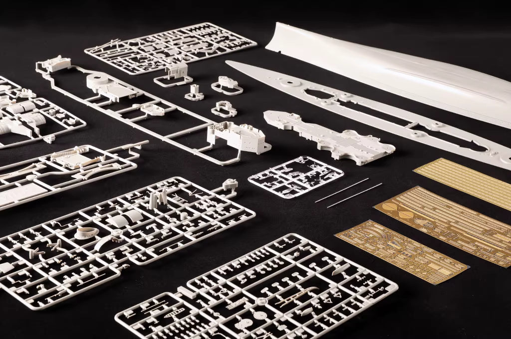 Explore this Trumpeter 05361 1/350 Scale German Scharnhorst Battleship Assembly Ship Model Kit