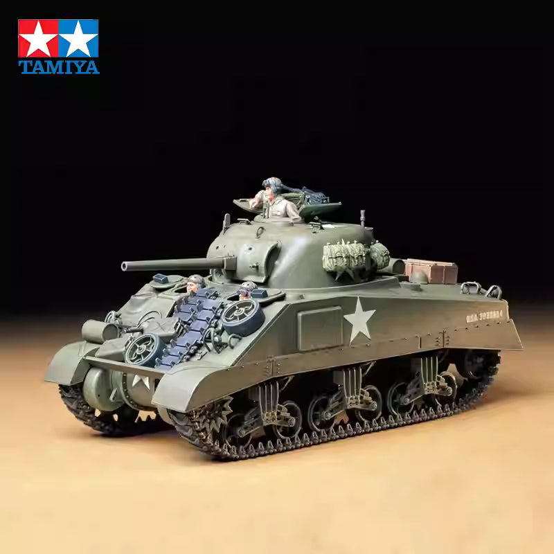 U.S Medium Tank M4 Sherman Early Production | Tamiya 35190 1/35 Scale Model Kit
