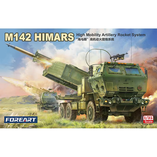 FORE ART 5001 1/35 M142 HIMARS High Mobility Artillery Rocket System Model Kit