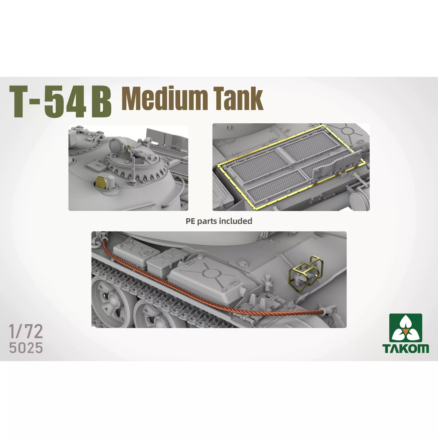 TAKOM 5025 1/72 Precision T-54B Tank Model Kit Presale