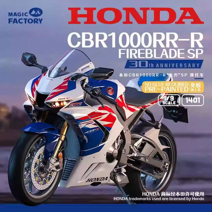 MAGIC FACTORY 1401 1/9 Motorcycles Pre-PAINTED CBR1000RR-R Fireblade SP