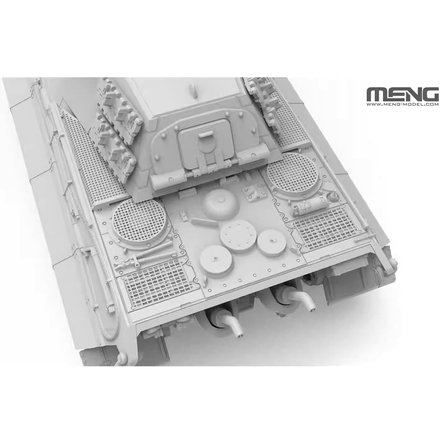 MENG 72-010 1/72 German Heavy Tank King Tiger(Porsche Turret) Model Kit