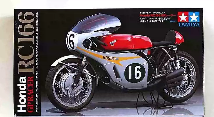 Tamiya 14113 1/12 RC166 GP Racer Motorcycle Model Kit