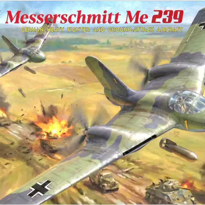 Amusing 48A007 1/48 Messerschmitt Me-329 Ground Attack Aircraft Plastic Assembly Kit Presale