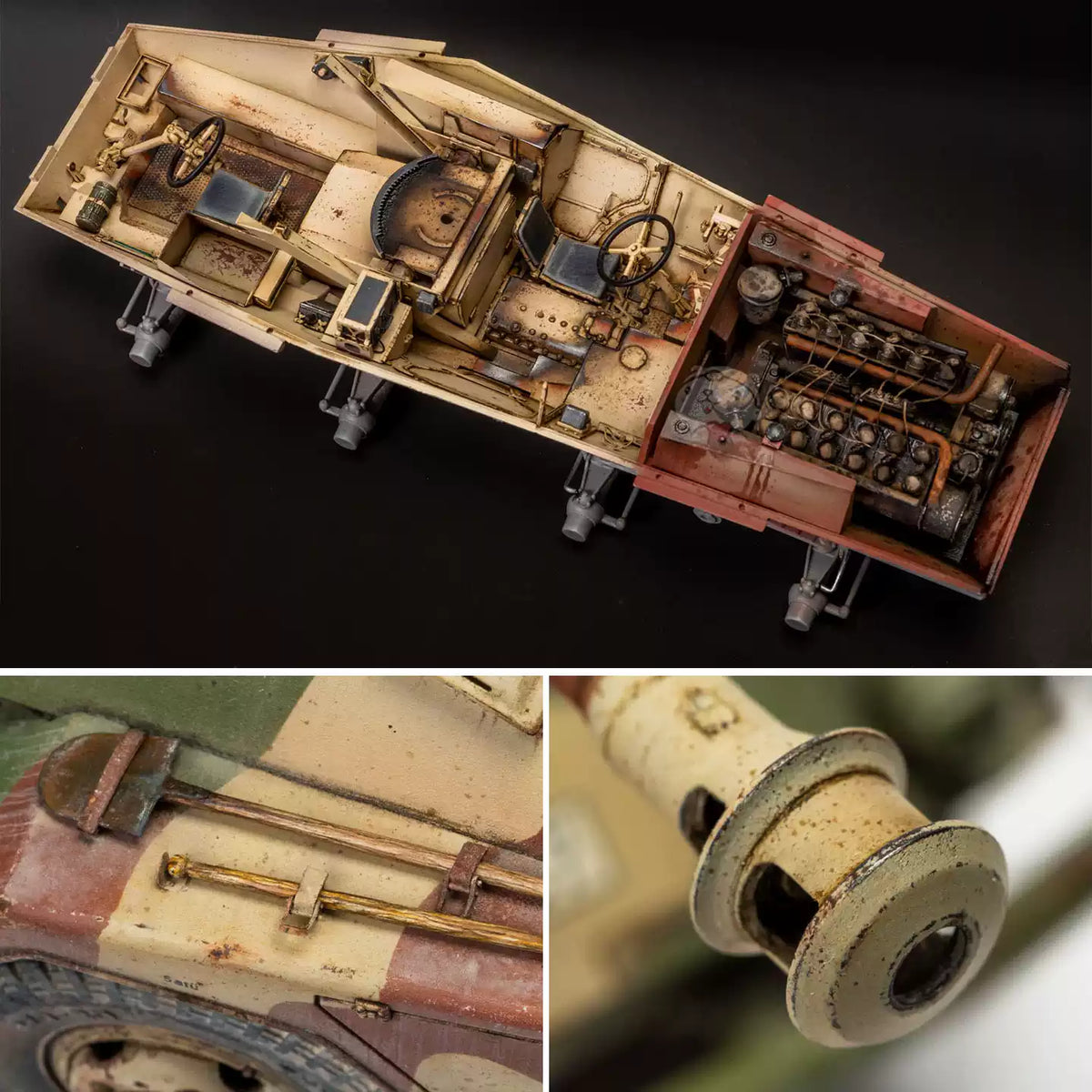DRAMI DM6772 1/35 Sd.Kfz. 234/4 Panzerspähwagen '39-'45 Series Model kit
