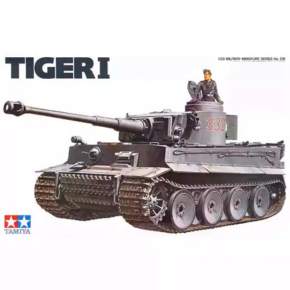 Tamiya 35216 1/35 Model Kit WWII German Tank Panzer VI Tiger I Ausf.E Early Ver.