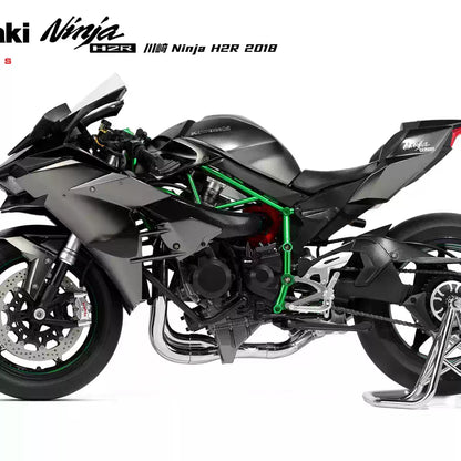 MENG MT-011S 1/9 Scale Kawasaki Ninja H2R 2018 Motorcycle Model kit (PRE-COLORED)