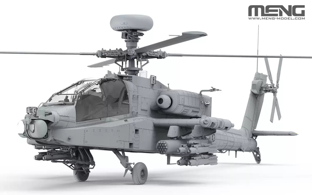 Discover the MENG QS-004 AH-64D APACHE 1/35 model kit 