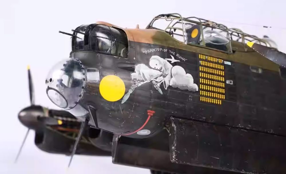 Border BF-008 1/32 Avro Lancaster B.Mk.I/III Nose w/Full Interior Airplane Model Kit