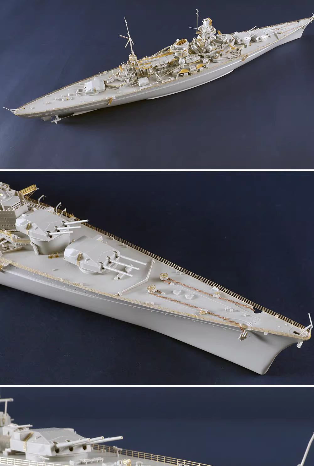 Explore this Trumpeter 05361 1/350 Scale German Scharnhorst Battleship Assembly Ship Model Kit