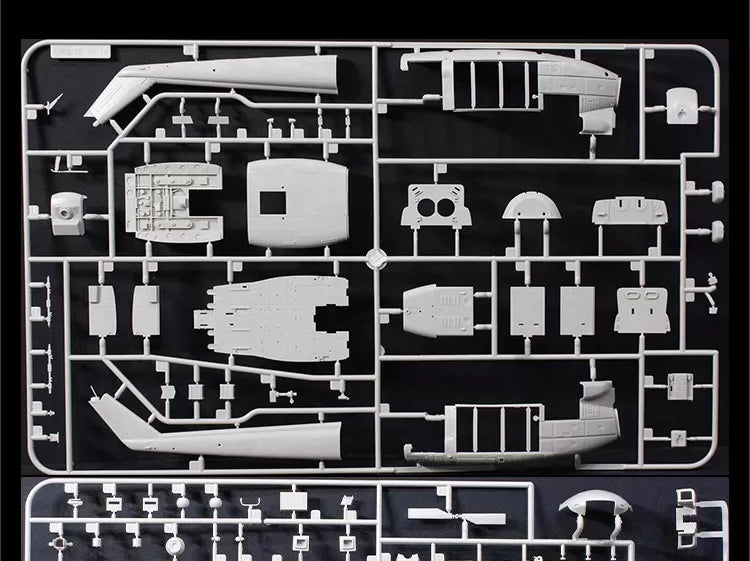 Discover the Kitty Hawk KH80158 UH-1N Twin Huey 1/48 model kit