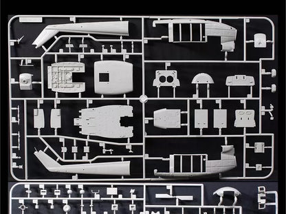 Discover the Kitty Hawk KH80158 UH-1N Twin Huey 1/48 model kit