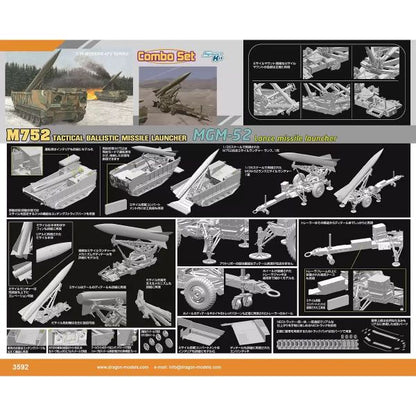 Explore the 1/35 M752 Tactical Ballistic Missile Launcher & MGM-52 Lance Missile | DRAGON 3592