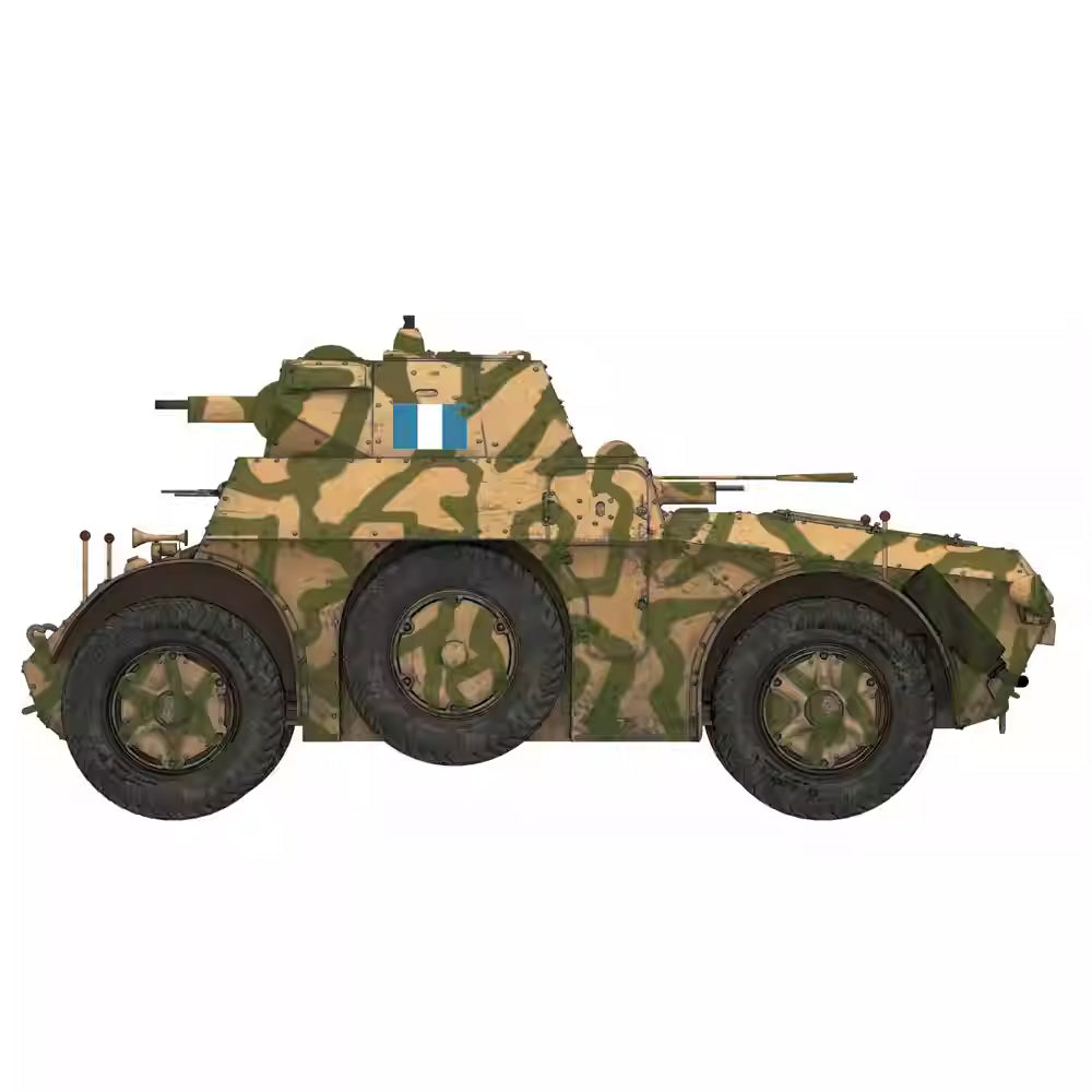 Explore this AB40 Armored Car Model Kit 1/35 (Italian Autoblinda) | Heavy&Lanmo MM35006