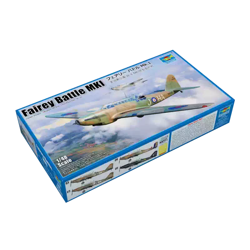 Explore the Trumpeter 05831 1/48 Fairey Battle MKI Aircraft Model Kit