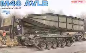 DRAGON 3606 1/35 M48 Armored Vehicle Launched Bridge Model Kit Precision New