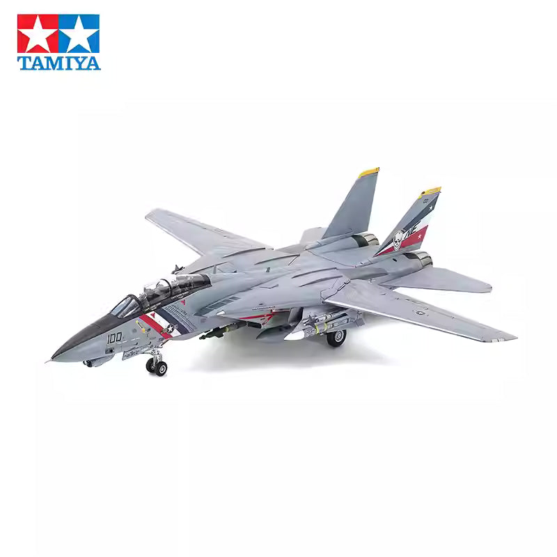 Grumman F-14D Tomcat Fighter Aircraft 1/72 Airplane Model Kit | Tamiya TA60795 - ModelHives