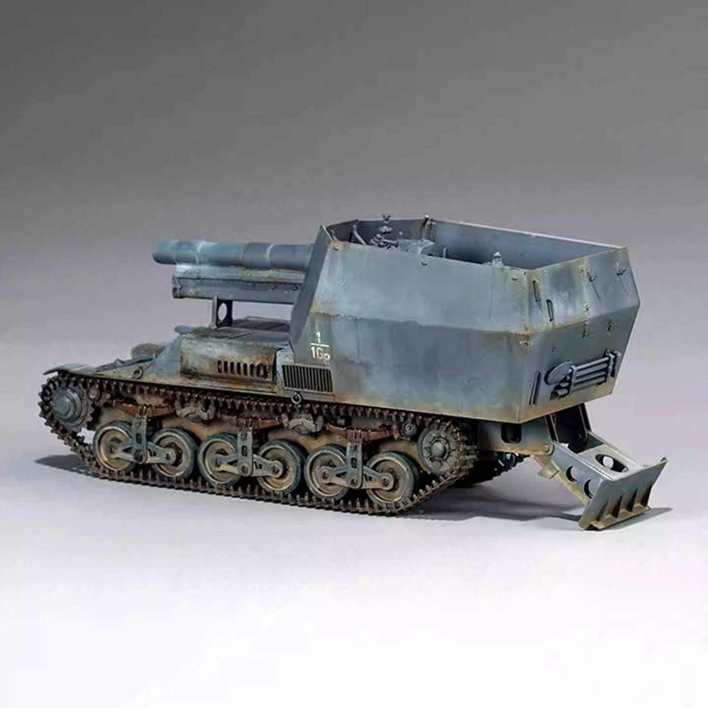 1/35 German 50t Type SSy45 Flatcar Schwerer Platformwagen（3in1）Tank Model Kit | Zimi ZM35076