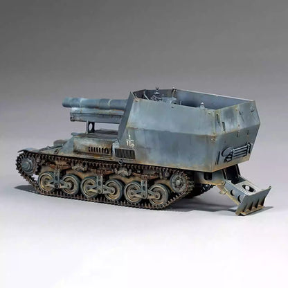 1/35 German 50t Type SSy45 Flatcar Schwerer Platformwagen（3in1）Tank Model Kit | Zimi ZM35076